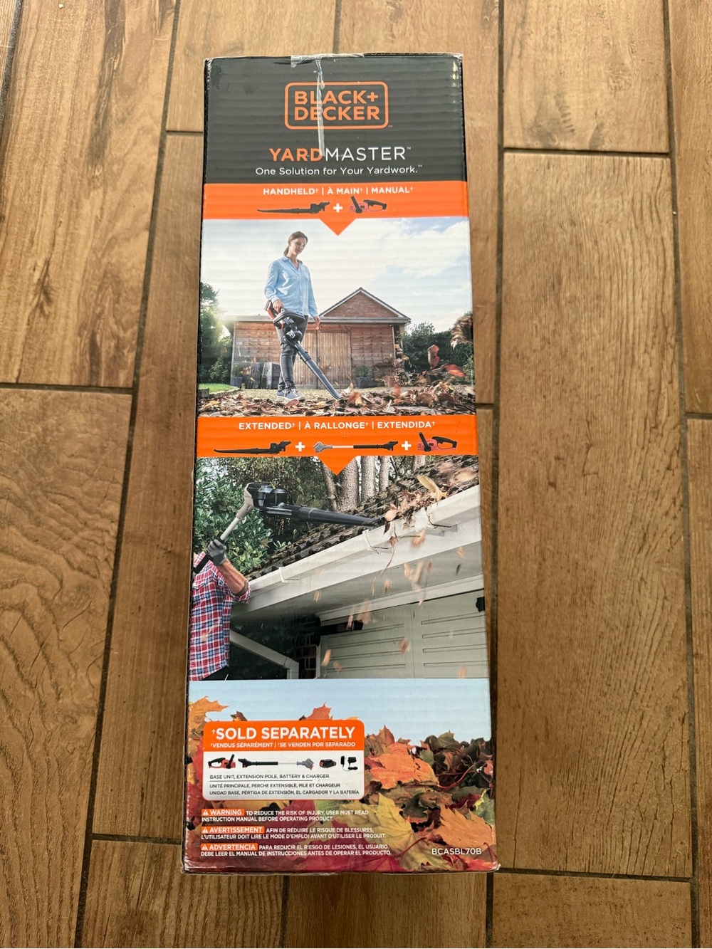 Black & Decker Black and Orange YardMaster Bare Blower Attachment